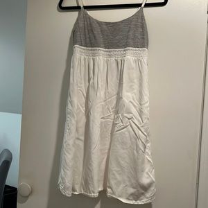 Lululemon bliss dress in white and grey size 8